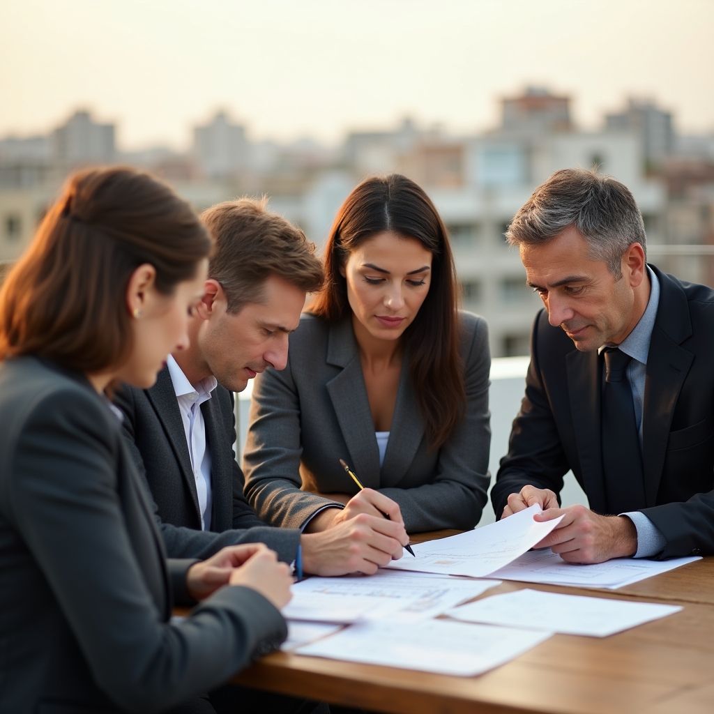 HR-команда проводит сессию оценки финансовых компетенций